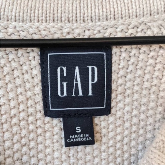 Gap Cream Cropped Cardigan - Picture 3 of 6